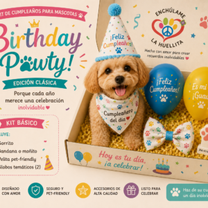 Kit de Cumpleaños para Mascotas “Birthday Pawty”