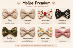 Moñitos Personalizados “Paw Fashion”
