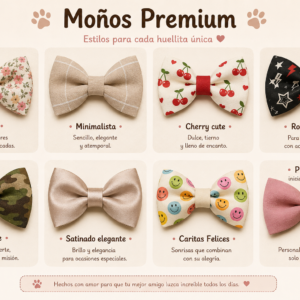 Moñitos Personalizados “Paw Fashion”